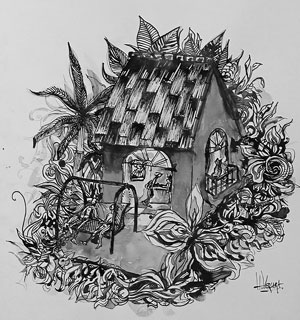 Hans Vergara-Casa y columpio