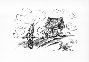 Hans Vergara-Eleggua bohío